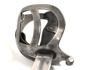 Preußen,  Kavallerie Säbel Modell 1952. Kammertsück von 1860 in gutem Gesamtzustand, die Scheide fehlt