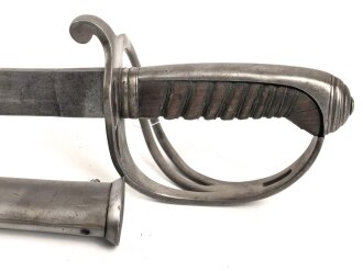 Spanien, Säbel für Kavallerie um 1850. Gereinigtes Stück in gutem Gesamtzustand