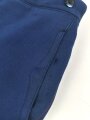 Kaiserreich, gerade Hose zum Waffenrock. Blau mit roter Biese. Stark getragenes Eigentumstück, ungereinigt, beschädigt
