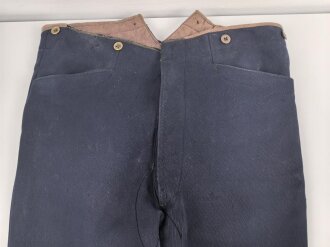 Kaiserreich, dunkelblaue Hose für berittene ....
