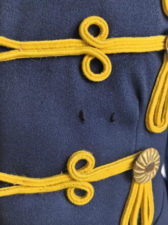 Preußen, Attila für Mannschaften im Husaren Regiment " König Wilhelm I." Nr. 7. farbfrisches Eigentumstück in gutem Gesamtzustand