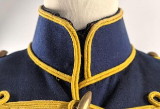 Preußen, Attila für Mannschaften im Husaren Regiment " König Wilhelm I." Nr. 7. farbfrisches Eigentumstück in gutem Gesamtzustand