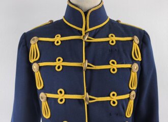 Preußen, Attila für Mannschaften im Husaren Regiment " König Wilhelm I." Nr. 7. farbfrisches Eigentumstück in gutem Gesamtzustand