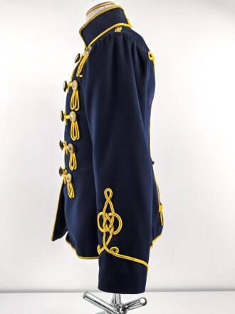 Preußen, Attila für Mannschaften im Husaren Regiment " König Wilhelm I." Nr. 7. farbfrisches Eigentumstück in gutem Gesamtzustand