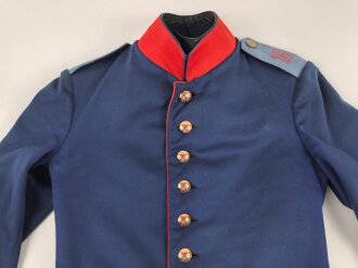 Preussen, Waffenrock für Mannschaften im Infanterie-Regiment Freiherr von Sparr (3. Westfälisches) Nr. 16. Eigentumstück in gutem Gesamtzustand