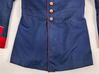 Preussen, Waffenrock für Mannschaften im Infanterie-Regiment Freiherr von Sparr (3. Westfälisches) Nr. 16. Eigentumstück in gutem Gesamtzustand