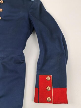 Preussen, Waffenrock für Mannschaften im Infanterie-Regiment Freiherr von Sparr (3. Westfälisches) Nr. 16. Eigentumstück in gutem Gesamtzustand