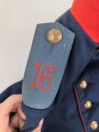 Preussen, Waffenrock für Mannschaften im Infanterie-Regiment Freiherr von Sparr (3. Westfälisches) Nr. 16. Eigentumstück in gutem Gesamtzustand
