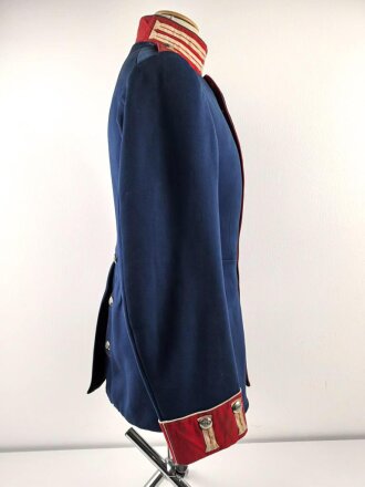 Bayern, Waffenrock für Mannschaften im Königlich Bayerischen Infanterie Leib Regiment. Stärker getragenes Eigentumstück