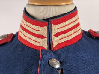 Bayern, Waffenrock für Mannschaften im Königlich Bayerischen Infanterie Leib Regiment. Stärker getragenes Eigentumstück