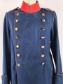 Bayern, Überrock / Mantel für einen Offizier im 6. Infanterie Regiment Kaiser Wilhelm, König von Preussen. Getragenes Eigentumstück mit Altersspuren, ungereinigt