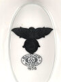 Luftwaffe, Kantinenporzellan Sauciere, Hersteller Bauscher Weiden 1938. Gesamtlänge 25cm, gebraucht