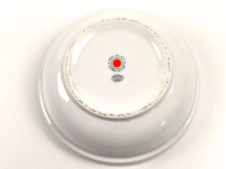 Deutsche Arbeitsfront, Kantinenporzellan Schale, Durchmesser 20cm, Hersteller Bauscher Weiden. Gebraucht