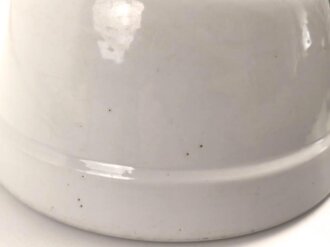 Luftwaffe, Kantinenporzellan tiefe Schale, Durchmesser 21cm, Hersteller H&C Selb Bavaria Germany Heinrich 1942. Gebraucht