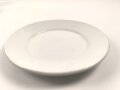 Luftwaffe, Kantinenporzellan flacher Teller, Durchmesser 23cm, Hersteller Bauscher Weiden 1939. Gebraucht.