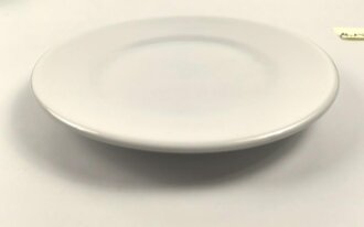 Luftwaffe, Kantinenporzellan flacher Teller, Durchmesser 23cm, Hersteller Johann Haviland Bavaria 1940. Gebraucht