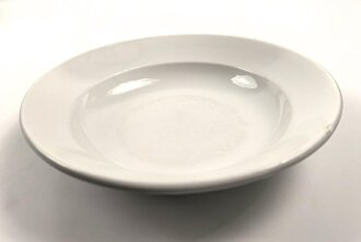 Heer, Kantinenporzellan Suppenteller, Hersteller Bohemia 1940. Durchmesser 23cm, gebraucht