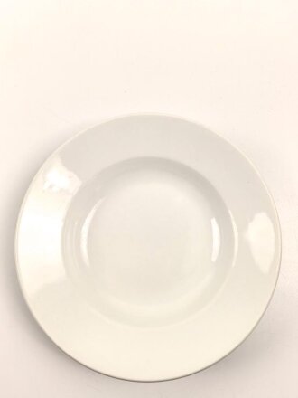 Heer, Kantinenporzellan Suppenteller, Hersteller Bauscher Weiden 1938. Durchmesser 23cm, gebraucht