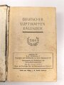 "Deutscher Luftwaffe Kalender 1944" 282 Seiten, stark gebraucht, DIN A6