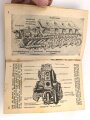 "Deutscher Luftwaffe Kalender 1944" 282 Seiten, stark gebraucht, DIN A6
