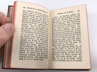 1. Weltkrieg "Der Soldatenfreund - Geleitsbuchlein für katholische Soldaten" datiert 1918, 271 Seiten, DIN A6