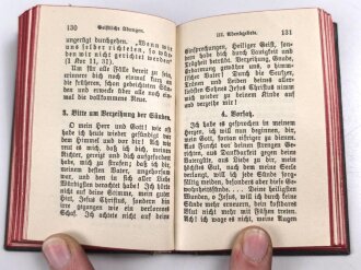 1. Weltkrieg "Der Soldatenfreund - Geleitsbuchlein für katholische Soldaten" datiert 1918, 271 Seiten, DIN A6