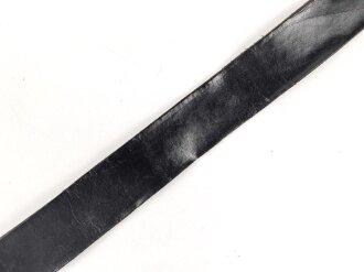 Koppel für Angehörige der Hitlerjugend. Zusammengehörig, getragegen, das Schloos Eisen vernickelt ohne Hersteller. Gesamtlänge des Riemen 80cm