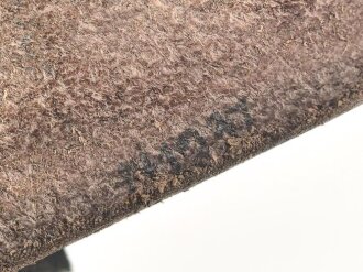 Koppel für Angehörige der Hitlerjugend. Zusammengehörig, getragegen, das Schloos Eisen vernickelt ohne Hersteller. Gesamtlänge des Riemen 80cm