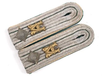 Heer, Paar Schulterstücke für einen Beamten der Heeresverwaltung, Länge knapp 11cm