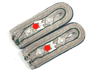 Heer, Paar Schulterstücke für einen Beamten der Heeresverwaltung, Länge etwa 10,5cm