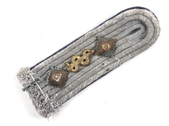 Heer, einzelnes Schulterstück für einen Sanitätsoffizier, Länge etwa 10,5cm