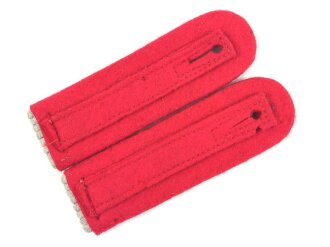 Heer, Paar Schulterstücke für einen Leutnant der Artillerie, Länge etwa 10,5cm