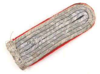 Heer, einzelnes Schulterstück für einen Leutnant der Artillerie, Länge etwa 11cm