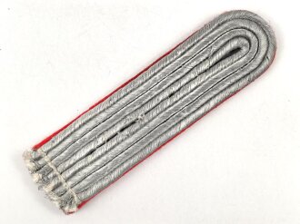 Heer, einzelnes Schulterstück für einen Leutnant der Artillerie, Länge etwa 12cm