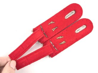 Heer, Paar Schulterstücke für einen Oberleutnant im Artillerie Regiment 60, Länge etwa 10cm