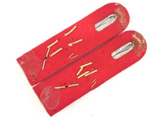 Heer, Paar Schulterstücke für einen Oberleutnant im Artillerie Regiment 600, Länge etwa 11,5cm