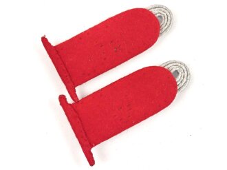 Heer, Paar Schulterstücke für einen Major im Artillerie Regiment 51, Länge etwa 10cm, Ausführung für die weisse Sommerfeldbluse