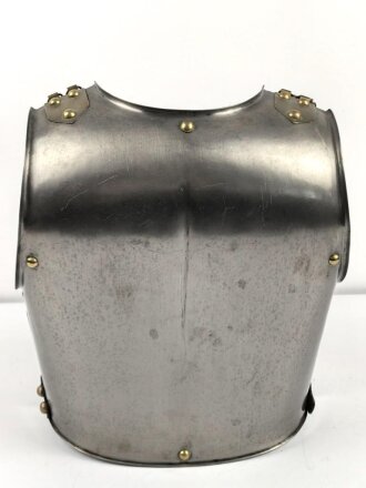 Frankreich, eiserner Kürass. Die Brust datiert 1828, der Rücken 1829. Innen jeweils neuzeitlich lackiert, sonst gut