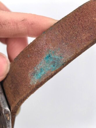 Preußen, eiserner Kürass für Mannschaften, Modell 1845. Kammerstück des Kürassier-Regiment „Herzog Friedrich Eugen von Württemberg“ (Westpreußisches) Nr. 5. Gereinigt, leicht überarbeitet, guter Gesamtzustand