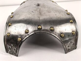 Eiserner Kürassrücken für Mannschaften,die Stempelung für mich nicht eindeutig zuzuordnen, gereinigtes Stück