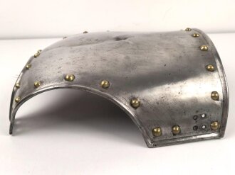 Eiserner Kürassrücken für Mannschaften,die Stempelung für mich nicht eindeutig zuzuordnen, gereinigtes Stück