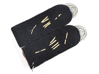 Heer, Paar Schulterstücke  für einen Oberst im Pionier Regiment 17, Länge des gekürzten Stückes  knapp 11cm