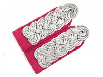 Heer, Paar Schulterstücke für einen Major im Generalstab. Länge etwa 11,5cm