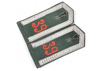 Heer, Paar frühe Schulterklappen für einen Unteroffizier der Krad Einheiten. Länge etwa 10cm