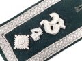 Heer, einzelne Schulterklappe für einen Feldwebel einer Beobachtungsabteilung,  frühe Ausführung ohne Paspelierung. Länge etwa 13cm