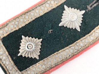 Heer, einzelne Schulterklappe für einen Oberfeldwebel der Panzerjäger, mitbefördert, Länge etwa 11cm