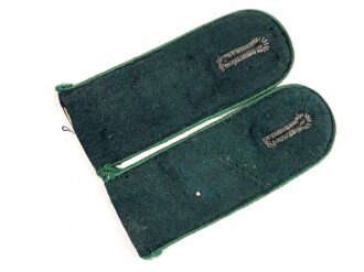 Heer, Paar Schulterklappen für Mannschaften im Gebirgsjäger Regiment 98. Länge etwa 11,5cm