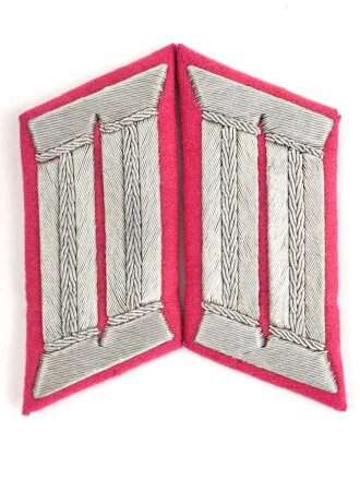 Heer, Paar Kragenspiegel für Offiziere der Panzerjäger, Ausführung für den Waffenrock