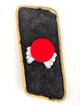 Heer, einzelner  Kragenspiegel für eine schwarze Panzerjacke.