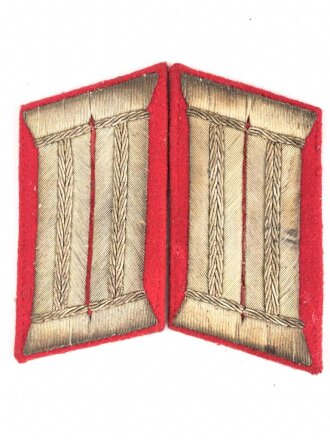 Heer, Paar Kragenspiegel für Mannschaften der Artillerie, Ausführung für den Waffenrock